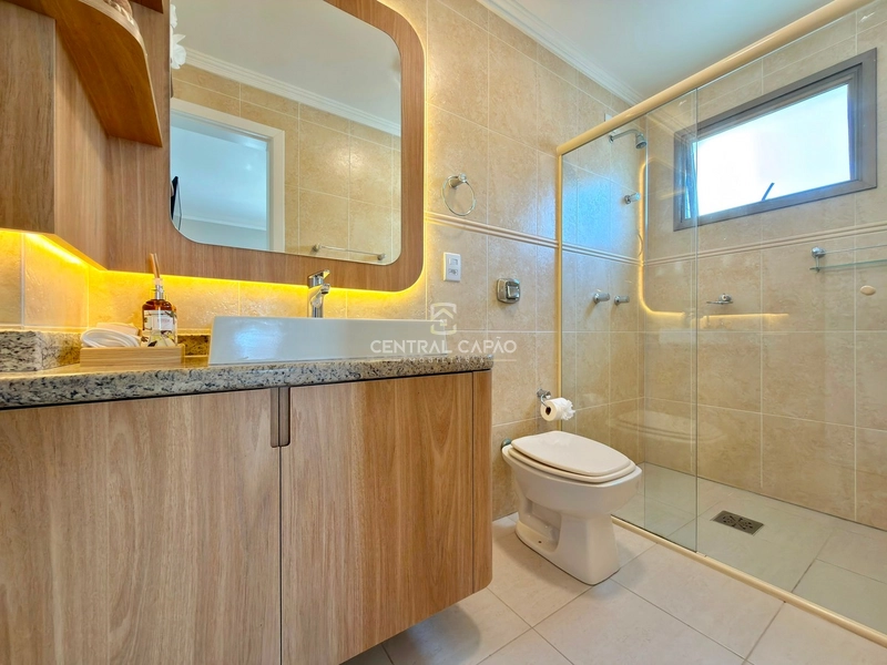 Apartamento 3 dormitórios com sacada de frente à uma quadra do mar: 28ª foto da galeria de imagens do imóvel