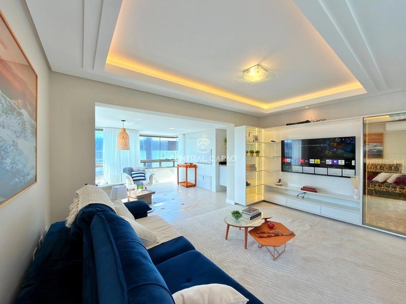 Apartamento 3 dormitórios com sacada de frente à uma quadra do mar: 6ª foto da galeria de imagens do imóvel