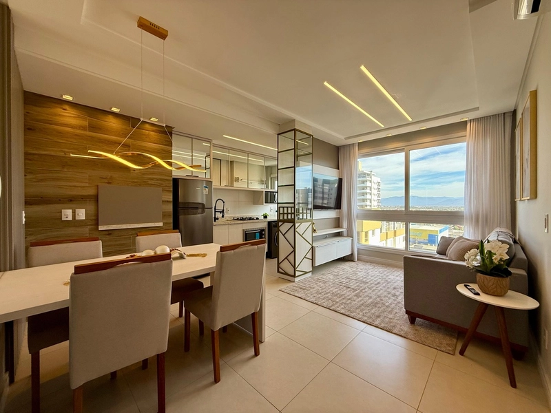 Apartamento 2 quartos mobiliado e decorado em Capão da Canoa: 2ª foto da galeria de imagens do imóvel