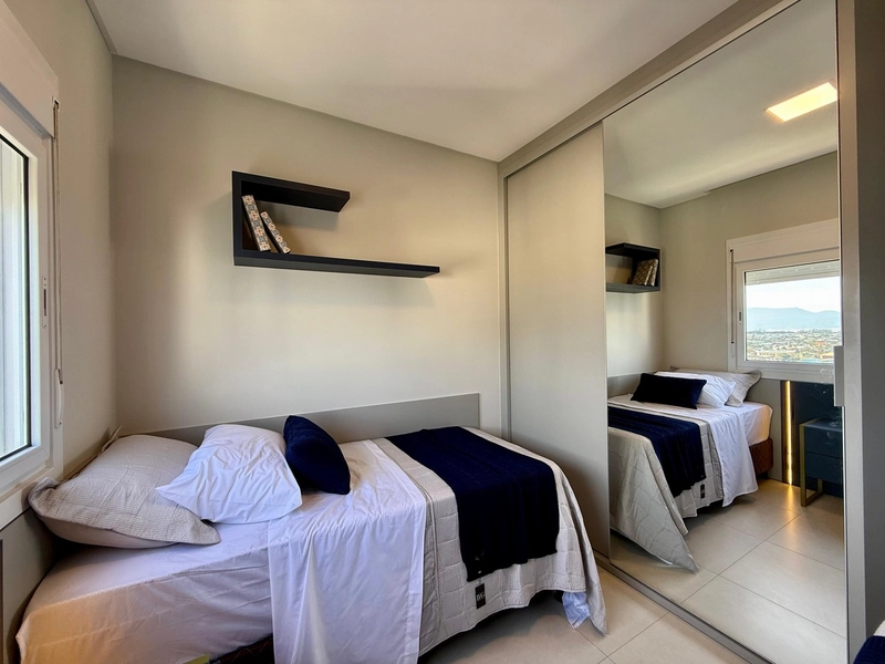 Apartamento 2 quartos mobiliado e decorado em Capão da Canoa: 16ª foto da galeria de imagens do imóvel