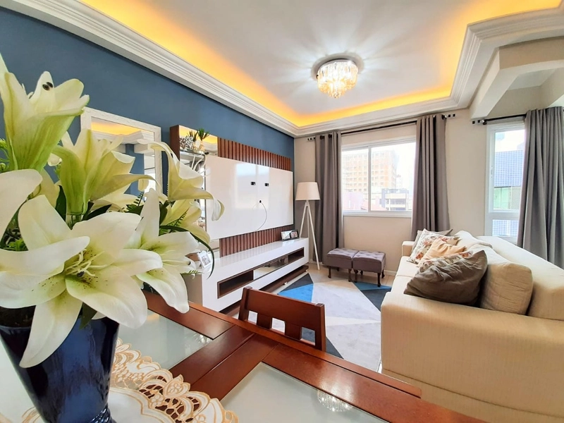 Lindo Apartamento de 3 dormitórios mobiliado e decorado: 1ª foto da galeria de imagens do imóvel