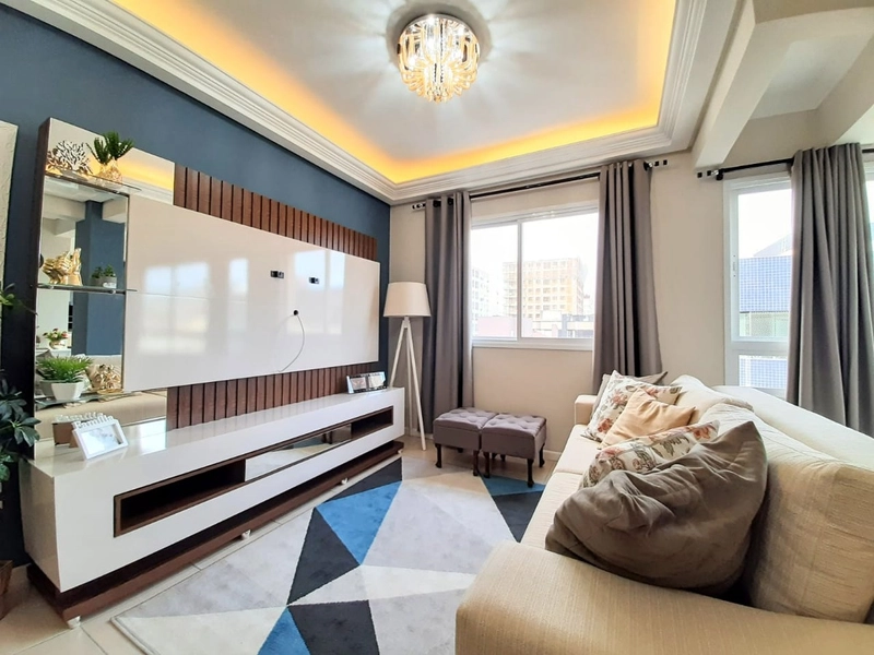 Lindo Apartamento de 3 dormitórios mobiliado e decorado: 7ª foto da galeria de imagens do imóvel