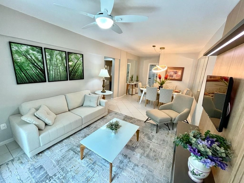 APARTAMENTO VISTA MAR A UMA QUADRA SANTINHA: 2ª foto da galeria de imagens do imóvel