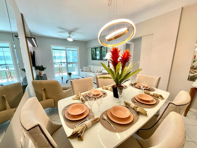 APARTAMENTO VISTA MAR A UMA QUADRA SANTINHA: 3ª foto da galeria de imagens do imóvel