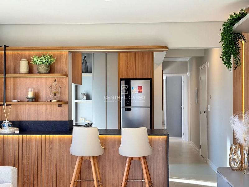 Apartamento 2 dormitórios com sacada e vista para o mar: 8ª foto da galeria de imagens do imóvel