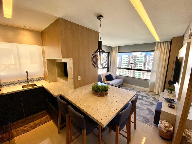 Três dormitórios Mobiliado & Decorado