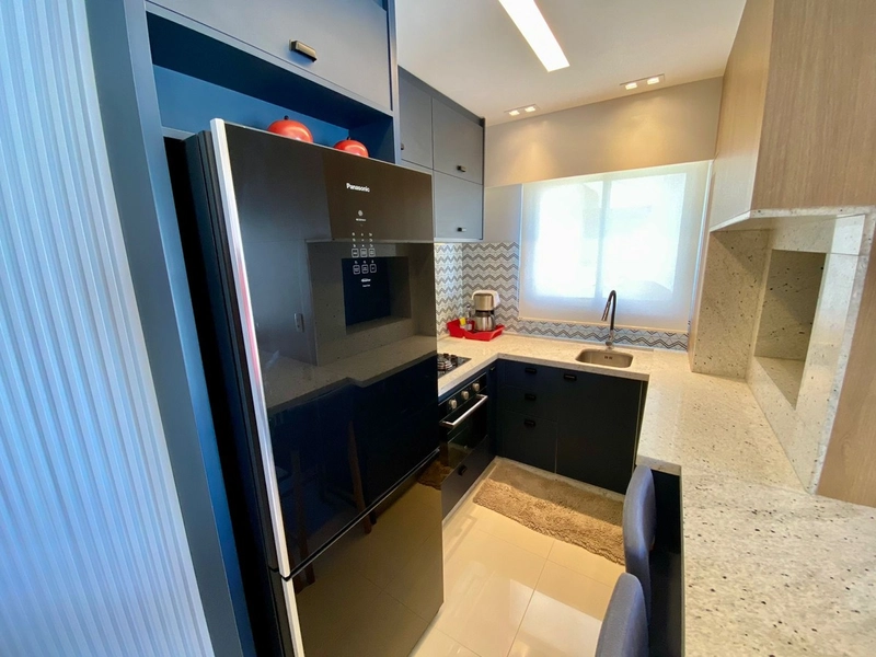 Três dormitórios Mobiliado & Decorado: 2ª foto da galeria de imagens do imóvel
