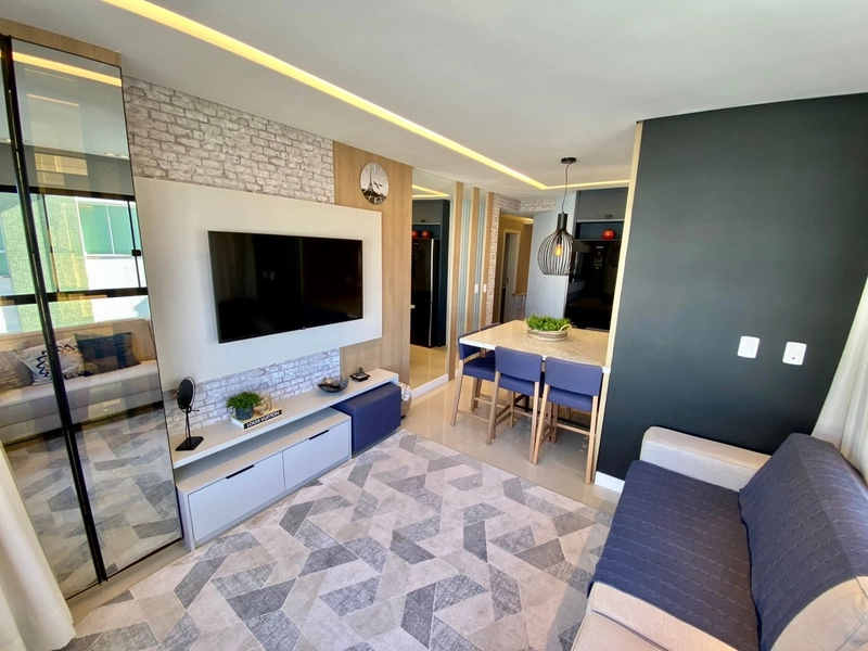 Três dormitórios Mobiliado & Decorado: 14ª foto da galeria de imagens do imóvel