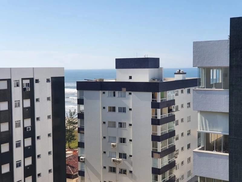 2 dormitórios novo com vista mar