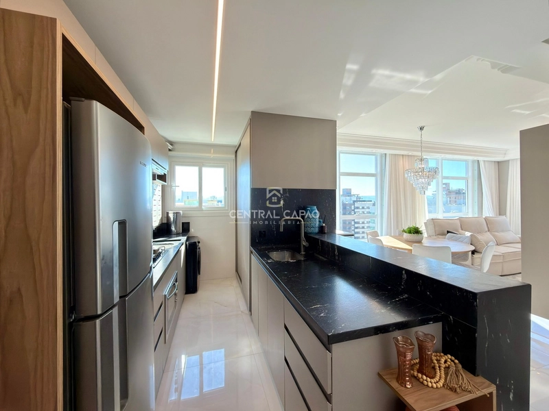 Apartamento de 3 dormitórios alto padrão mobiliado e decorado: 4ª foto da galeria de imagens do imóvel