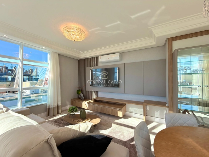 Apartamento de 3 dormitórios alto padrão mobiliado e decorado: 8ª foto da galeria de imagens do imóvel