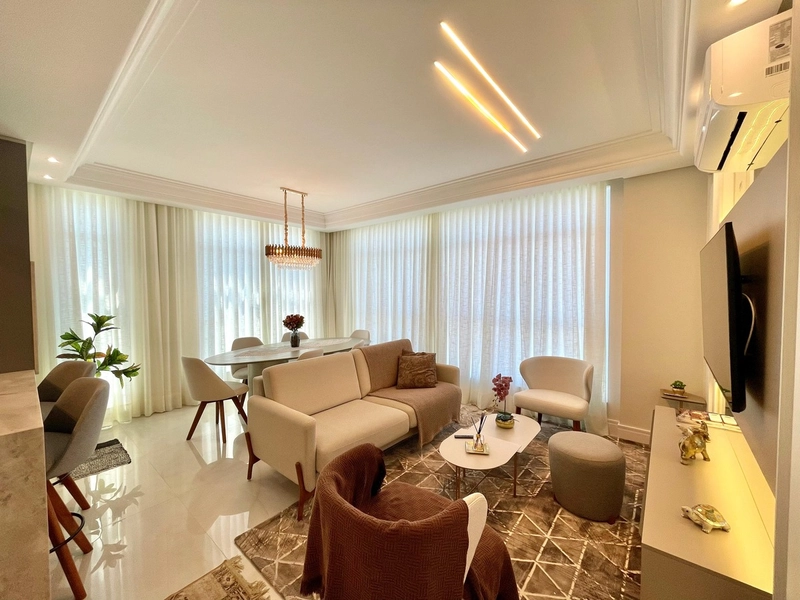 Apartamento 3 dormitórios alto padrão com vista eterna para o mar: 1ª foto da galeria de imagens do imóvel