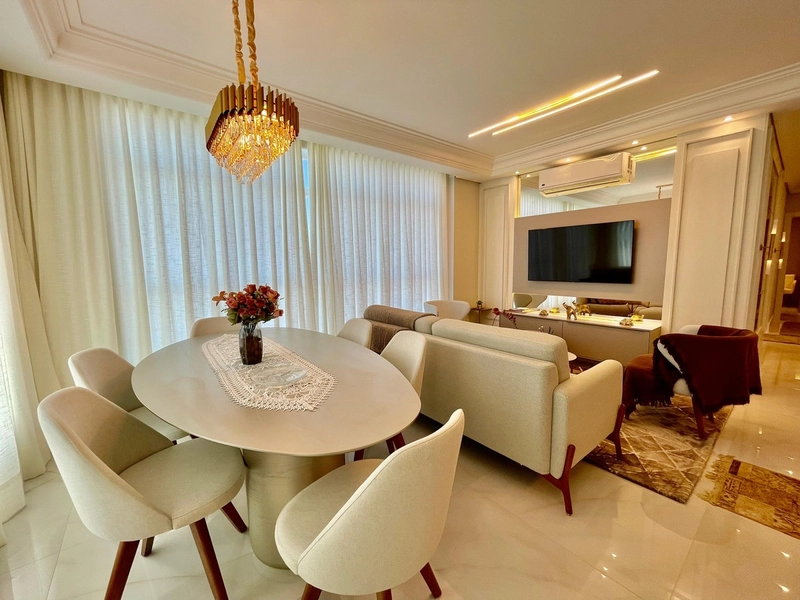 Apartamento 3 dormitórios alto padrão com vista eterna para o mar: 6ª foto da galeria de imagens do imóvel