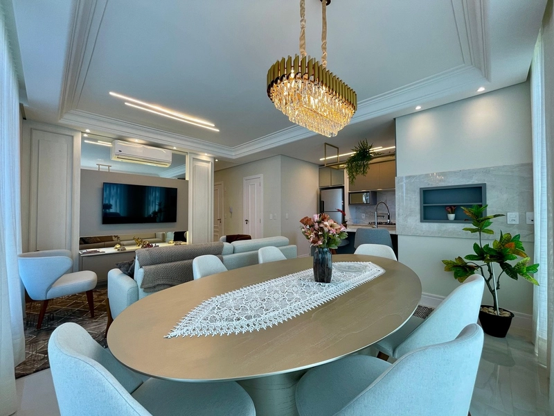 Apartamento 3 dormitórios alto padrão com vista eterna para o mar: 4ª foto da galeria de imagens do imóvel