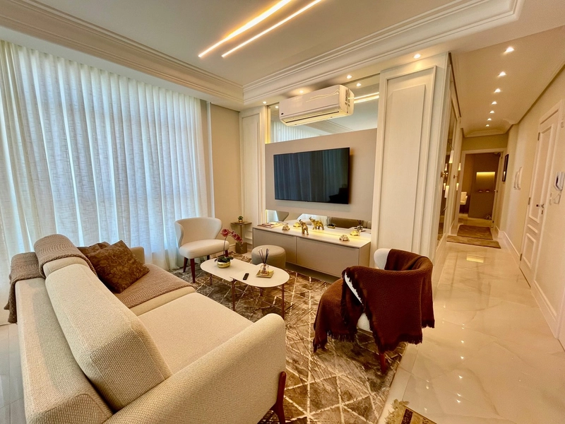 Apartamento 3 dormitórios alto padrão com vista eterna para o mar: 5ª foto da galeria de imagens do imóvel