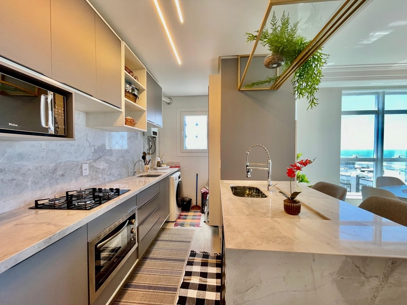 Apartamento 3 dormitórios alto padrão com vista eterna para o mar: 18ª foto da galeria de imagens do imóvel