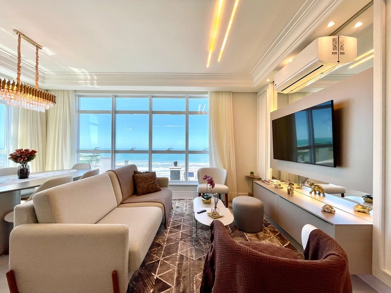 Apartamento 3 dormitórios alto padrão com vista eterna para o mar: 9ª foto da galeria de imagens do imóvel