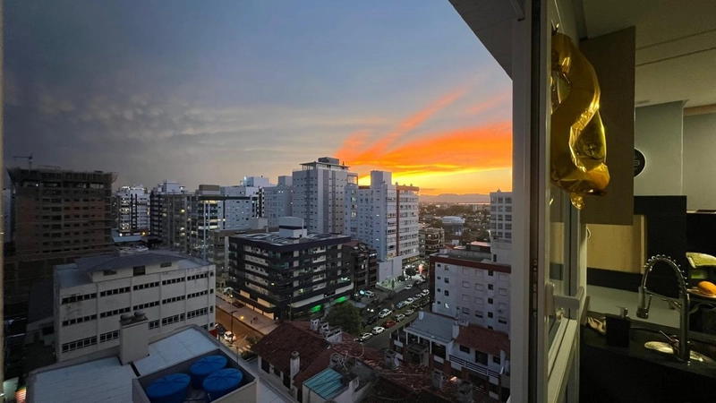 1 dormitório no centro, novo e decorado: 1ª foto da galeria de imagens do imóvel