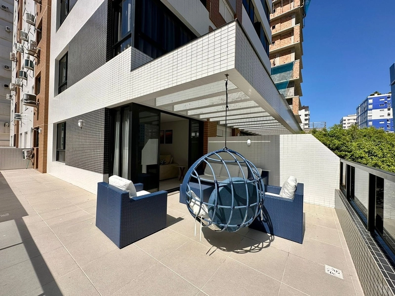 Apartamento com terraço no Navegantes: 3ª foto da galeria de imagens do imóvel