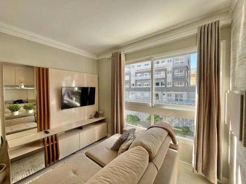 Apartamento 2 quartos decorado no bairro Navegantes em Capão da Canoa: 4ª foto da galeria de imagens do imóvel