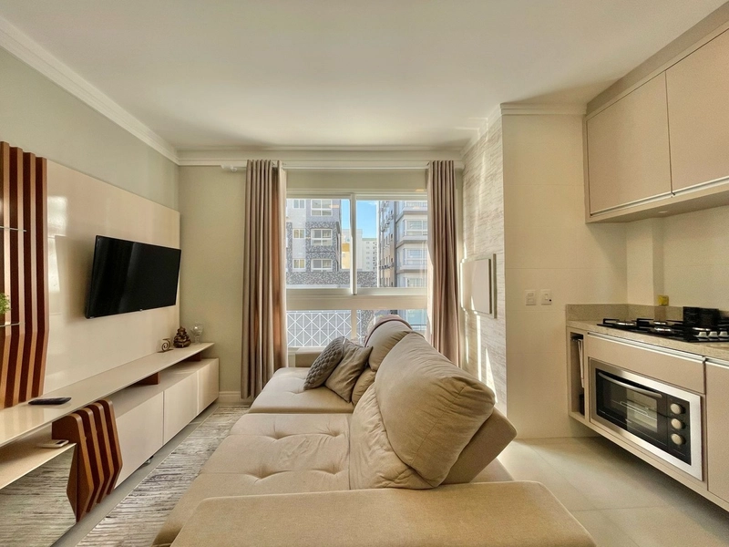 Apartamento 2 quartos decorado no bairro Navegantes em Capão da Canoa: 10ª foto da galeria de imagens do imóvel