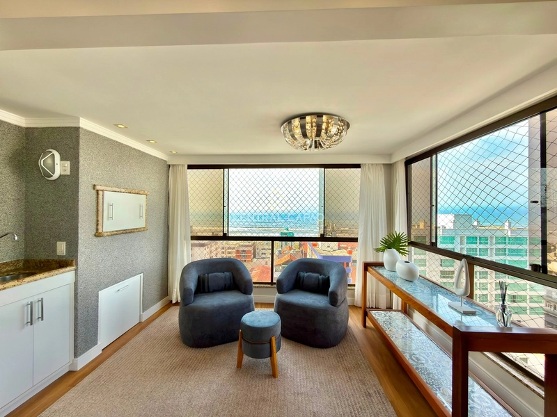 Apartamento 3 dormitórios com vista panorâmica para o mar: 8ª foto da galeria de imagens do imóvel