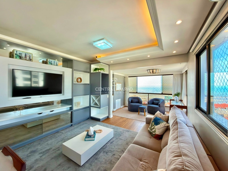 Apartamento 3 dormitórios com vista panorâmica para o mar: 3ª foto da galeria de imagens do imóvel