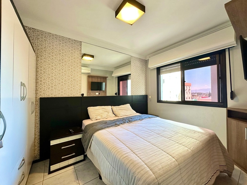 APARTAMENTO 1 DORMITÓRIO MOBILIADO E DECORADO EM CAPÃO DA CANOA: 9ª foto da galeria de imagens do imóvel