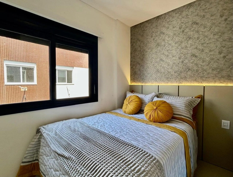 Apartamento de frente 3 dormitórios em edifício novo: 14ª foto da galeria de imagens do imóvel