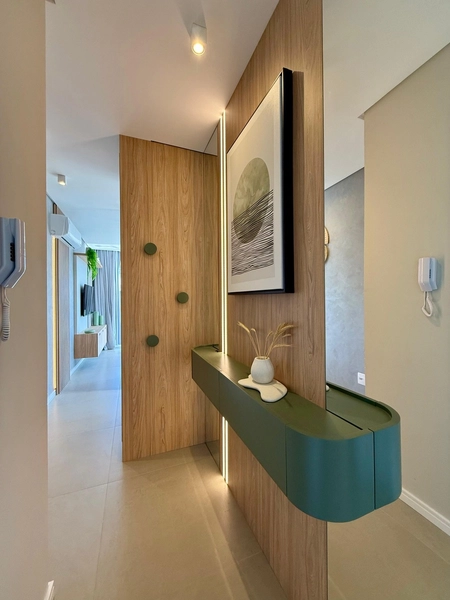 APARTAMENTO MOBILIADO E DECORADO COM EXCELENTE INFRAESTRUTURA: 9ª foto da galeria de imagens do imóvel