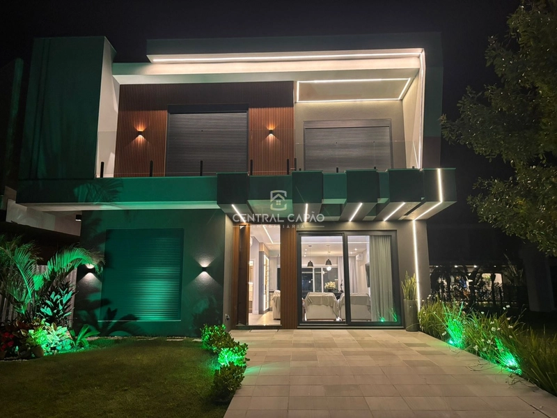 Casa de 5 suítes no condomínio Sunset: 2ª foto da galeria de imagens do imóvel