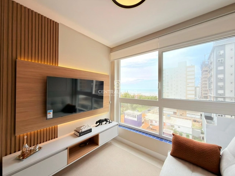 APARTAMENTO 2 SUÍTES E SACADA COM VISTA MAR: 1ª foto da galeria de imagens do imóvel