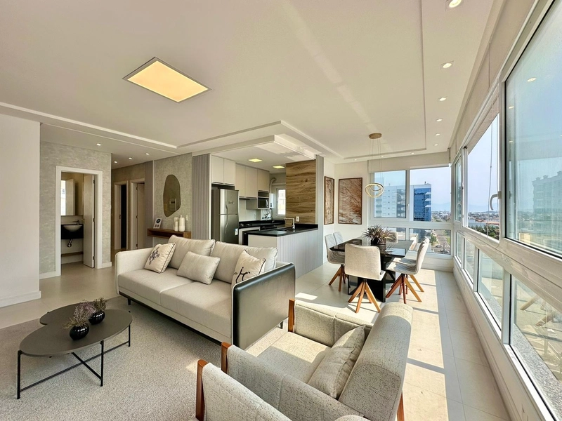 Apartamento de 3 quartos com vista para o mar em Capão da Canoa: 1ª foto da galeria de imagens do imóvel