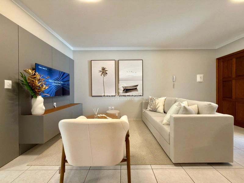 Apartamento de 2 quartos decorado a uma quadra do mar em Capão: 5ª foto da galeria de imagens do imóvel