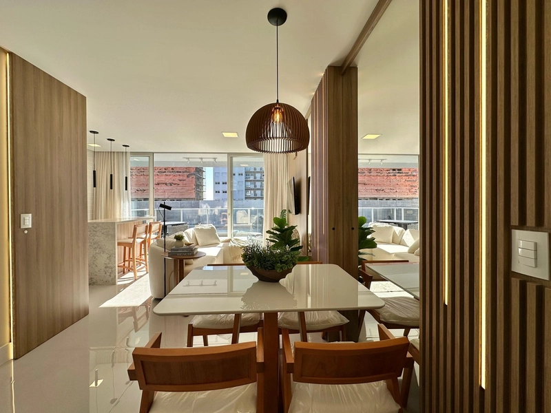 APARTAMENTO MOBILIADO E DECORADO COM TERRAÇO: 6ª foto da galeria de imagens do imóvel