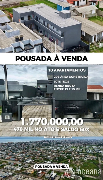 OPORTUNIDADE DE INVESTIMENTO EM POUSADA, CAPÃO DA CANOA!: 5ª foto da galeria de imagens do imóvel