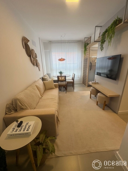 APARTAMENTO DE 01 DORMITÓRIO MOBILIADO E DECORADO!