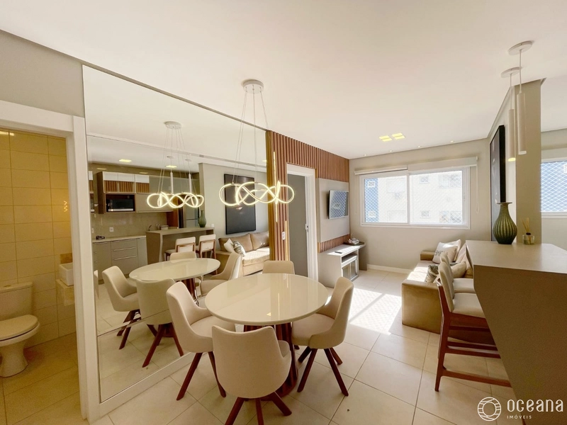 Apartamento à Venda –  1 dormitorio mobiliado e decorado