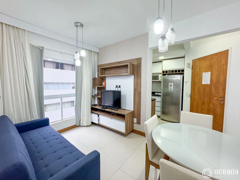 Apartamento de 01 dormitório mobiliado e decorado!
