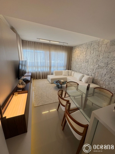 Apartamento de 03 dormitórios mobiliado e decorado: 2ª foto da galeria de imagens do imóvel