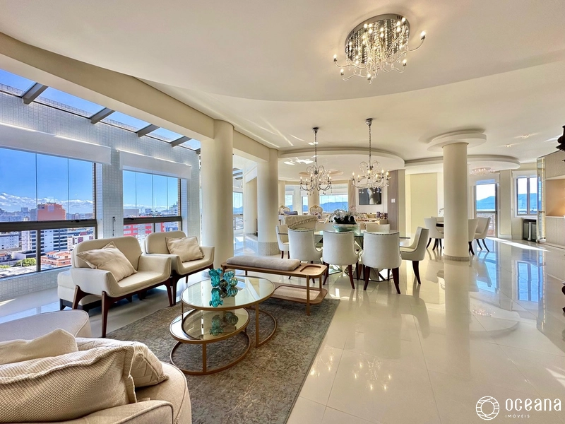 COBERTURA CINEMATOGRÁFICA COM VISTA PARA O MAR!: 4ª foto da galeria de imagens do imóvel