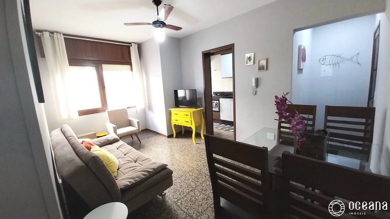 APARTAMENTO MOBILIADO DE 01 DORMITÓRIO A 03 QUADRAS DO MAR!: 2ª foto da galeria de imagens do imóvel