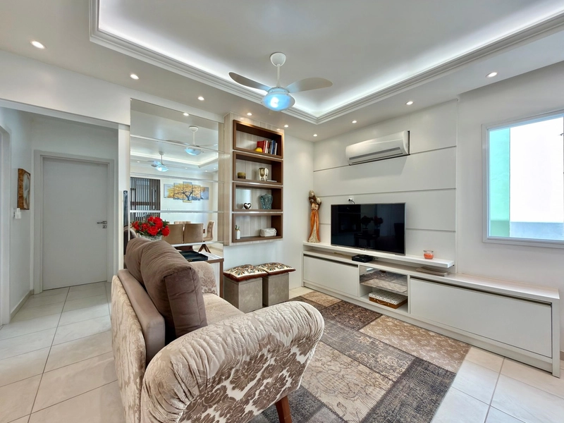 APARTAMENTO MOBILIADO DE 02 DORMITÓRIOS NO CENTRO DE CAPÃO DA CANOA!: 3ª foto da galeria de imagens do imóvel