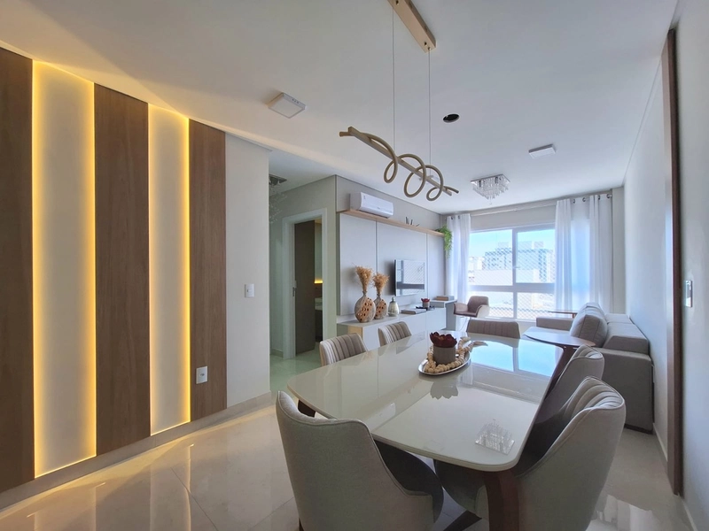 APARTAMENTO MOBILIADO E DECORADO COMPOSTO POR 02 DORMITÓRIOS