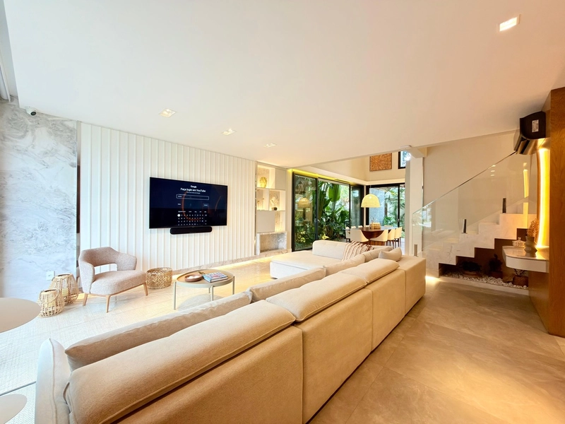 CASA MOBILIADA E DECORADA EM CONDOMÍNIO FECHADO COM 230m²: 4ª foto da galeria de imagens do imóvel