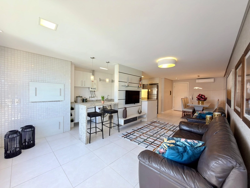APARTAMENTO MOBILIADO E DECORADO COMPOSTO POR 02 DORMITÓRIO!