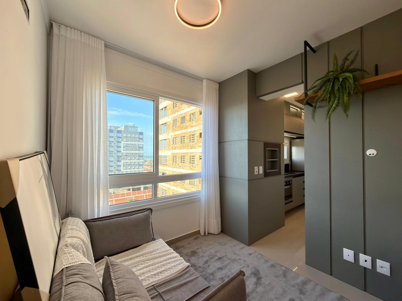 APARTAMENTO À VENDA EM CAPÃO DA CANOA COM VISTA PARA O MAR: 4ª foto da galeria de imagens do imóvel