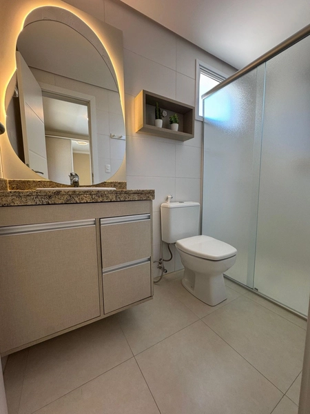 Apartamento 2 dormitórios mobiliado e decorado próximo ao mar: 9ª foto da galeria de imagens do imóvel