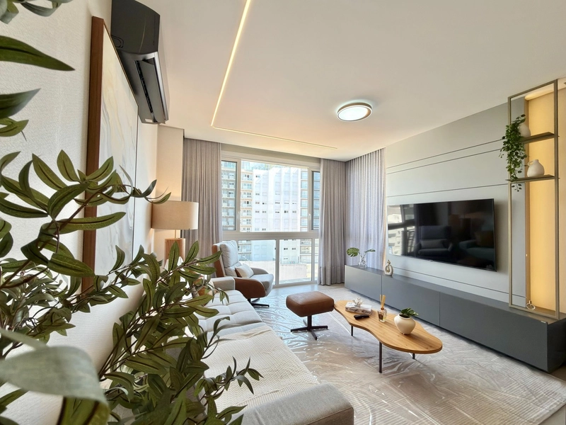 APARTAMENTO FINAMENTE MOBILIADO E DECORADO COMPOSTO POR 03 DORMITÓRIOS: 5ª foto da galeria de imagens do imóvel