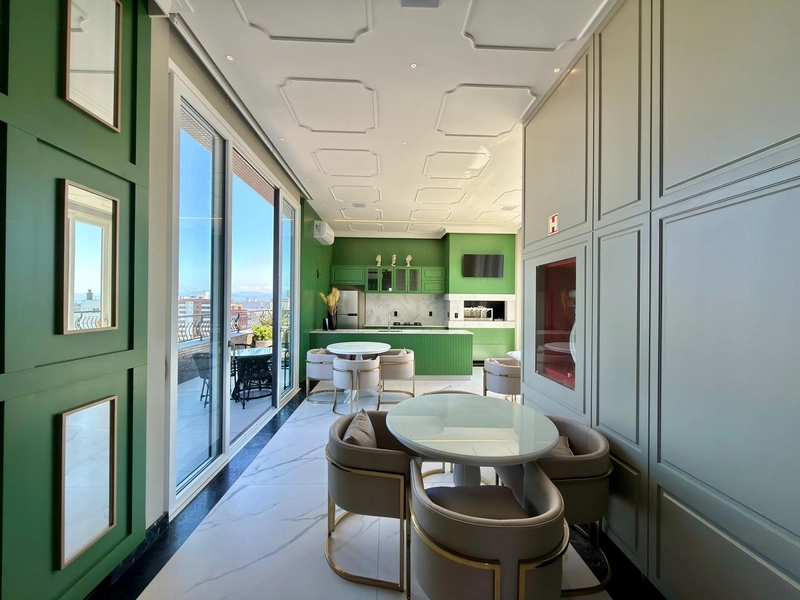 APARTAMENTO COM SACADA DE FRENTE E VISTA PARA O MAR: 30ª foto da galeria de imagens do imóvel